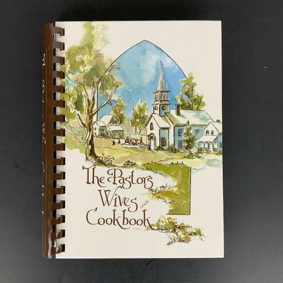 Vintage The Pastors Wives Cookbook 1978 By Sybil DuBose Spiral Bound Wimmer - Picture 1 of 12